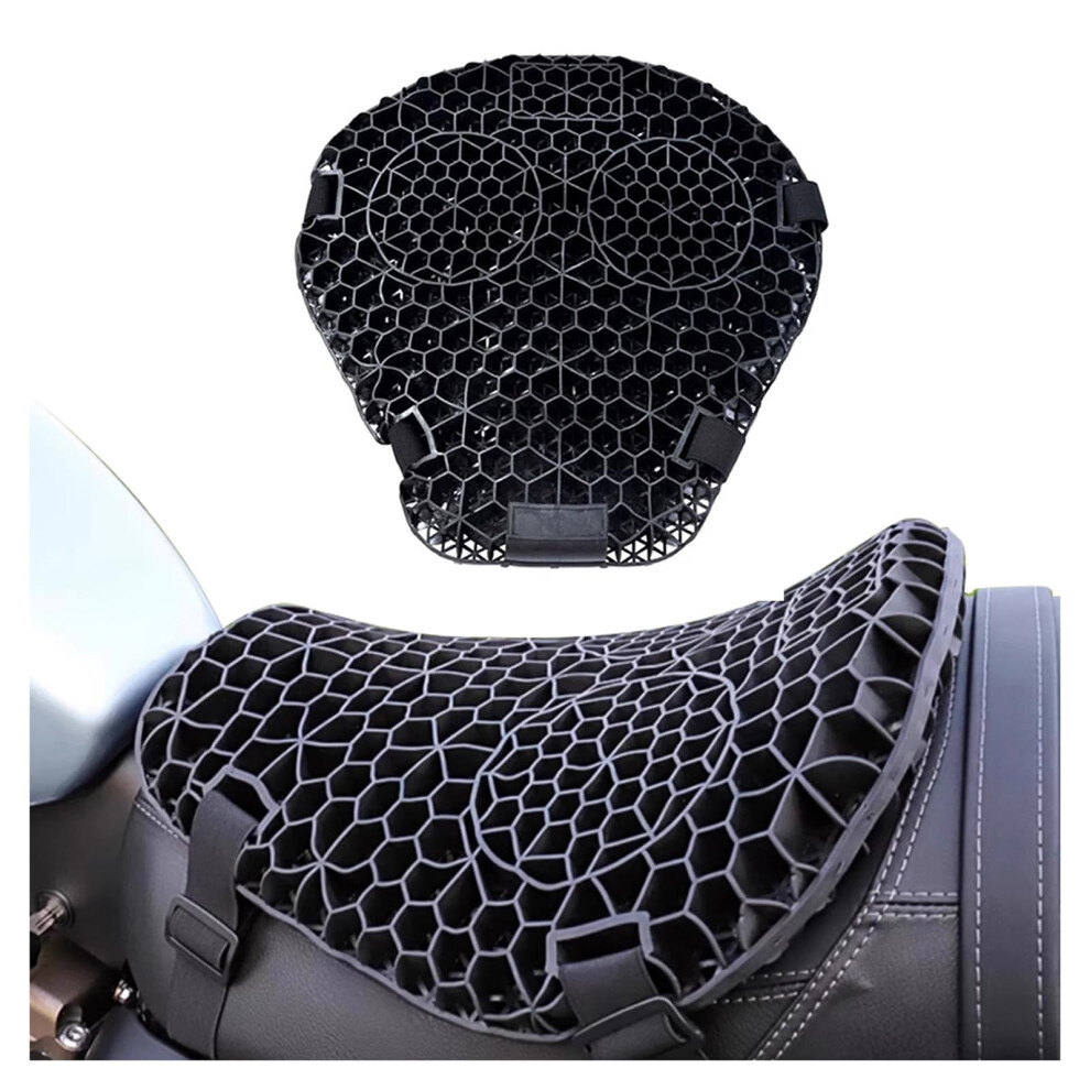 Motorcycle Seat Cushion With Shock Absorbing Gel For Yamaha Nmax 125 155, Breathable Comfort For Long Rides 9053599021803