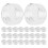 100Pièces Bocaux Miniatures Transparents Ps Pour Et Crème 7