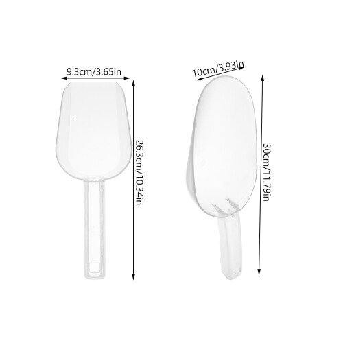 2Pièces Pelles Cuisine Pour Farine Grains Glace 1