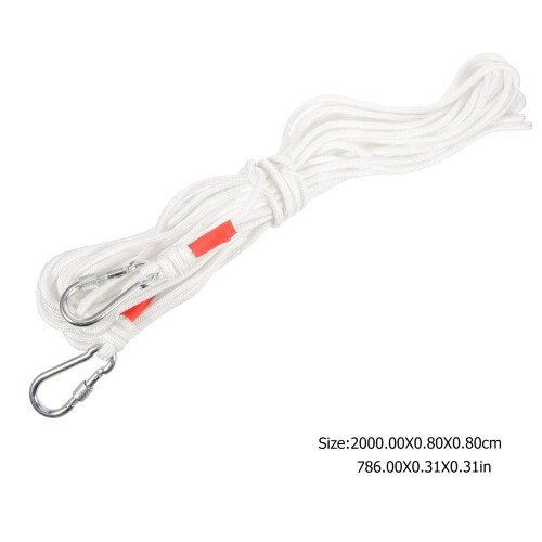 Climbing Rope Nylon 1 Set 78.7x0.3in 1