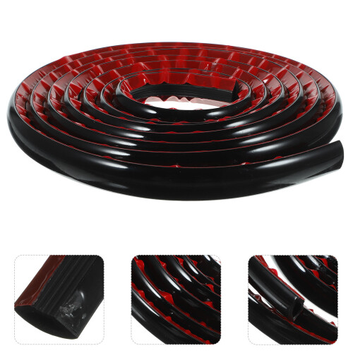 Self-Adhesive Edge Strip Black Sideline Pvc Bendable 2