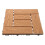 Balcony Interlocking Deck Tiles 30.50x30.50x2.00cm 6