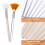14Pcs Cosmetic Brush Kit Soft Bristles Plastic Handle for Makeup Use 6