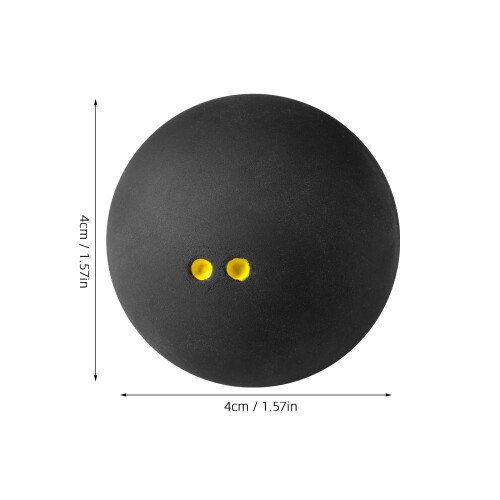 Racket Ball Practical Squash Dot Training Black 1