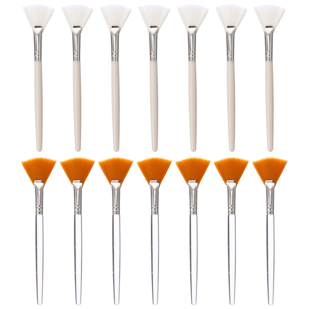 Artibetter 14Pcs Cosmetic Brush Kit Soft Bristles Plastic Handle For Makeup Use