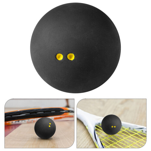 Racket Ball Practical Squash Dot Training Black 2