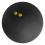 Racket Ball Practical Squash Dot Training Black 6