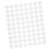50Pcs White Plastic Pigment Containers Paint Lids 1