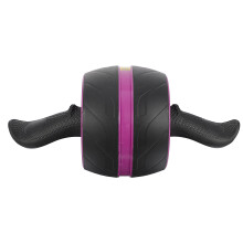 1Pc Purple ABS Ab Roller Wheel Fitness Equipment for Core Workout