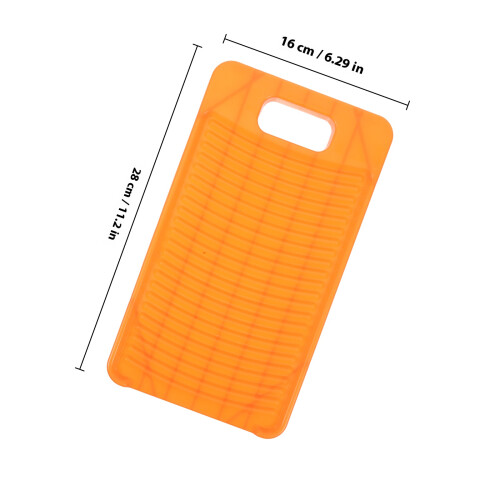 Planche À Portable En PP Orange Pour Linge Délicat Maison 1