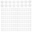 50Pcs White Plastic Pigment Containers Paint Lids 6