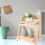 2Layer Wooden Multi-Layer Plant Stand Shelf Eco-Friendly Light Brown 10