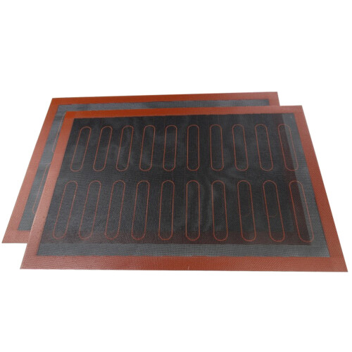 Oven Liner Mat Silicone Pad Non Stick 1set 2