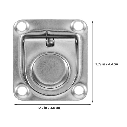 Marine Equipment Boat Pull Ring Stainless Steel 1set 1