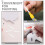 Scribe Pen Tips Fine Tip Paint Markers White 15pcs 8