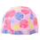 1Pièces Bonnet Natation Enfant Rose Nylon Élastique Étanche 1