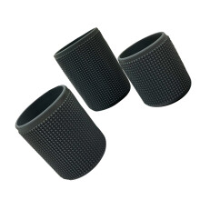 3pcs Creative Silicone Parent-Child Anti-Scald And Anti- Cover(Dark