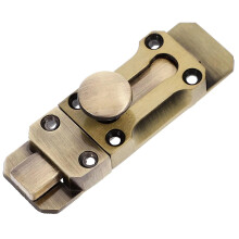 10Pcs Heavy Duty Flush Door Bolt Lock for French Doors Bedroom Bathroom Security