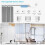 Motorized Vertical Blinds Blackout 3Layer Beige with Remote for Sliding Glass Doors Adjustable 4