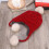 Knitting Wool Hat Caps Knitted Hat Outdoor Child Red 6