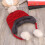 Knitting Wool Hat Caps Knitted Hat Outdoor Child Red 5