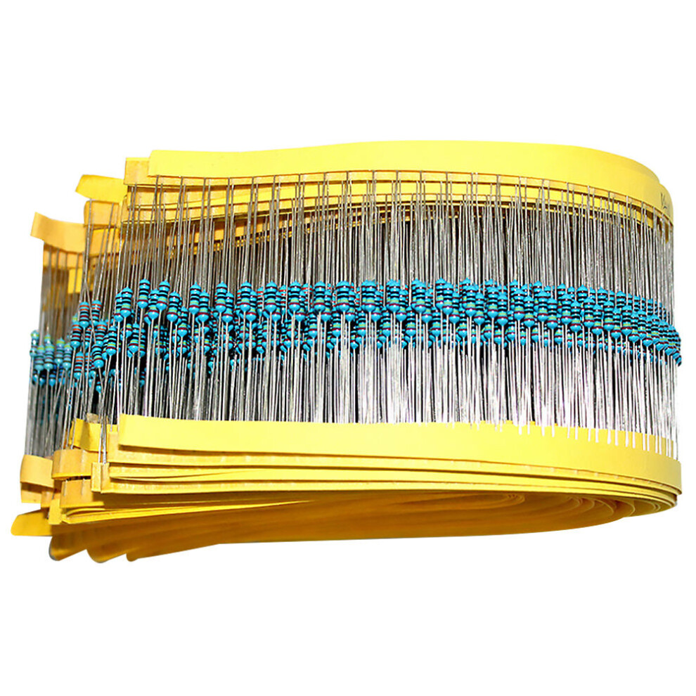1460 Pcs Resistor Pack Resistors Assortment Kit 1/4 W Metal Film 3072351260355