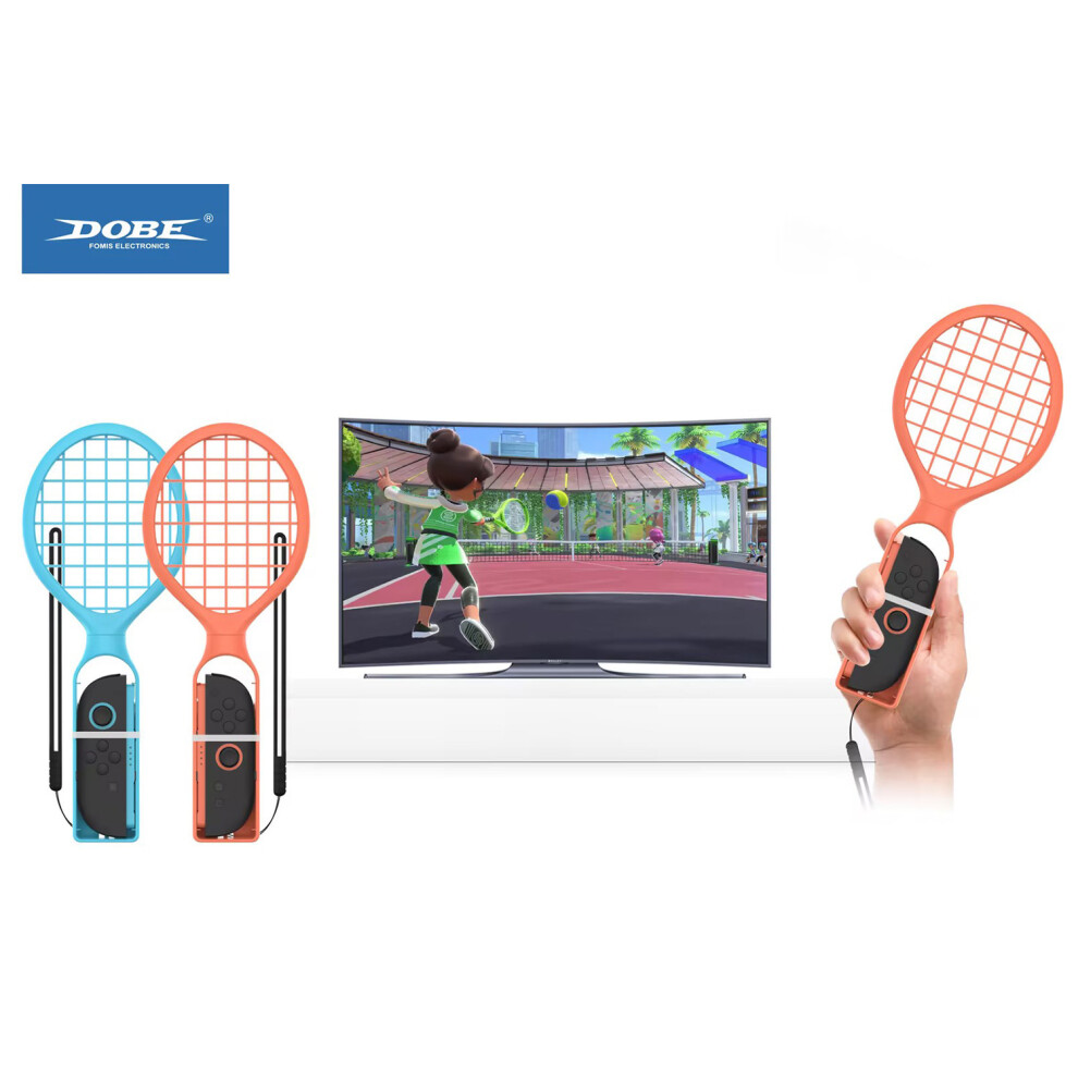 Dobe Switch 2 Tennis Rackets Joy-Con Sports 2-Pack 736084617970