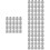 80Pcs Hammer Handle Metal Wedges Silver Iron Durable Home Installation 8
