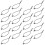 20pcs Elastic String Clip Backpack Webbing Accessories Nylon Gear Clip Lightweight Strap Management Tool Buckle Storage Rope Attachments 7