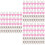 72 Pcs Small Metal Heart Shaped Padlock Mini Diary Book Lock With Keys 7