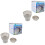 2Pcs Durable Fish Pond Drain Filter with High Water Permeability White 3