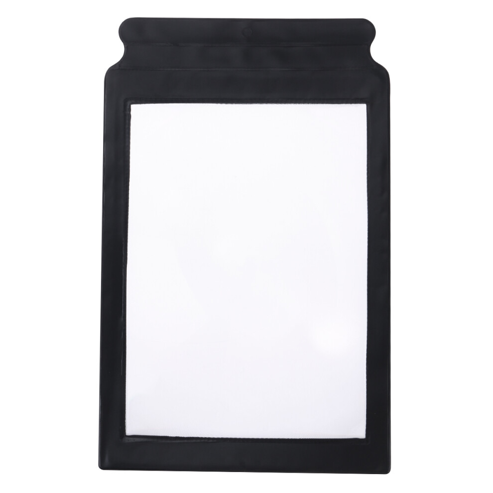 Artibetter Black Handled A4 Magnifying Glass Reading Magnifier With Lens
