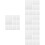 40 Pcs PVC Transparent Hard Lightbox Lighting Gel Sheets 6