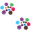 100 Pcs Simulation Felt Flowers For Sewing Diy Crafts Mixed Color 5