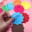 100 Pcs Simulation Felt Flowers For Sewing Diy Crafts Mixed Color 10