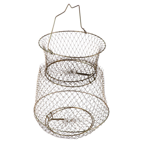 folding fishing net trap for fish shrimp mesh cage