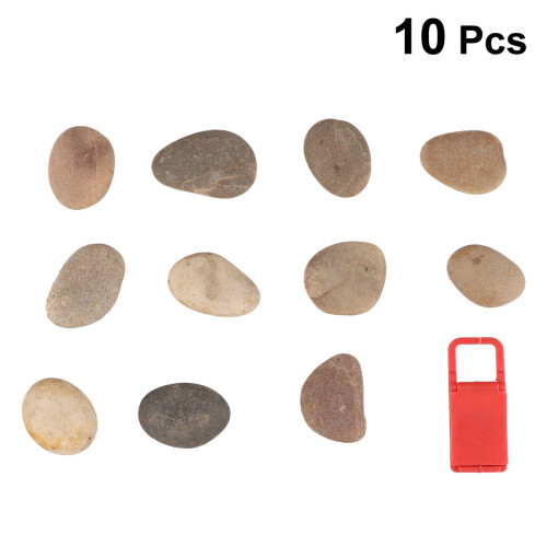 1 Pcs Natural Pebbles Stones Hand-Painted Rocks 1