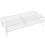 Dual-Layer White Iron Desktop Monitor Riser Stand for Office Use 8