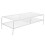 Dual-Layer White Iron Desktop Monitor Riser Stand for Office Use 3