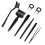 1Set Black Computer Keyboard Cleaning Brush Kit Dust Fan Gap Cleaner 1