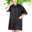 1pc Waterproof Work Clothes Women's Overall Jacket Barber Cape Black 7