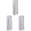 3Pcs Silver Hand Pillow Manicure Support Cushion Professional Nail Art 2