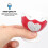 Embossed Ceramic Egg Cup Heart Pattern Relief Breakfast Accessory 6