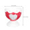 Embossed Ceramic Egg Cup Heart Pattern Relief Breakfast Accessory 2