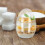 2Pcs Transparent Glass Pudding Jars Eggshell Design for Home Use 9