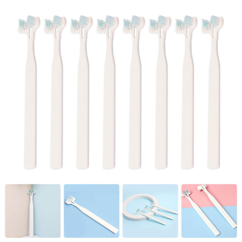 8Pièces Dents Animaux Portable Nylon Confortable 1