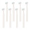 8Pièces Dents Animaux Portable Nylon Confortable 3