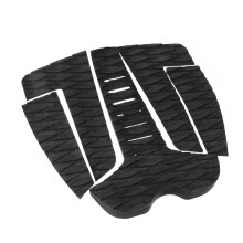 1Set Black Eva Surfboard Traction Pads Non-Slip Tail Accessories