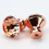 6Pcs Diamond Crystal Glass Knobs For Kitchen Cabinet And Drawer Rose Gold 9