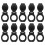 3Sets Schwarze Objektivschutz Abdeckungen Für USB Webcam Schutz 1